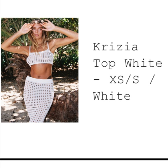 NWT PRINCESS POLLY BIKINI COVER UP TOP - Picture 2 of 5